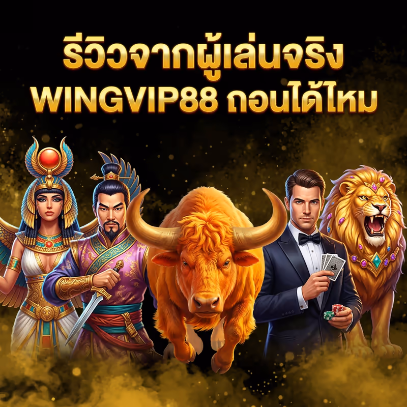 รีวิวจากผู้เล่นจริง WINGVIP88 ถอนได้ไหม