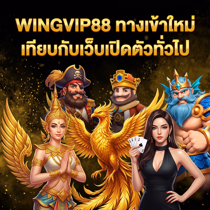 WINGVIP88 ทางเข้าใหม่ เทียบกับเว็บเปิดตัวทั่วไป